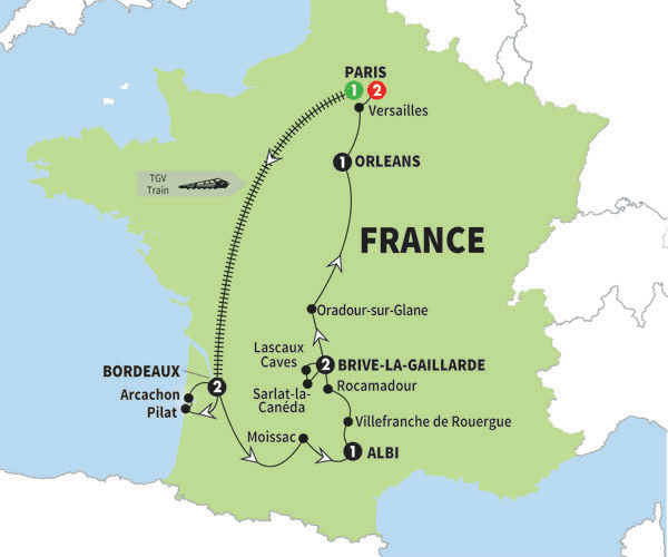 Secrets of France Trafalgar Tour